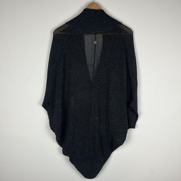 Prana Black Open-Front Cardigan - Picture 2 of 5
